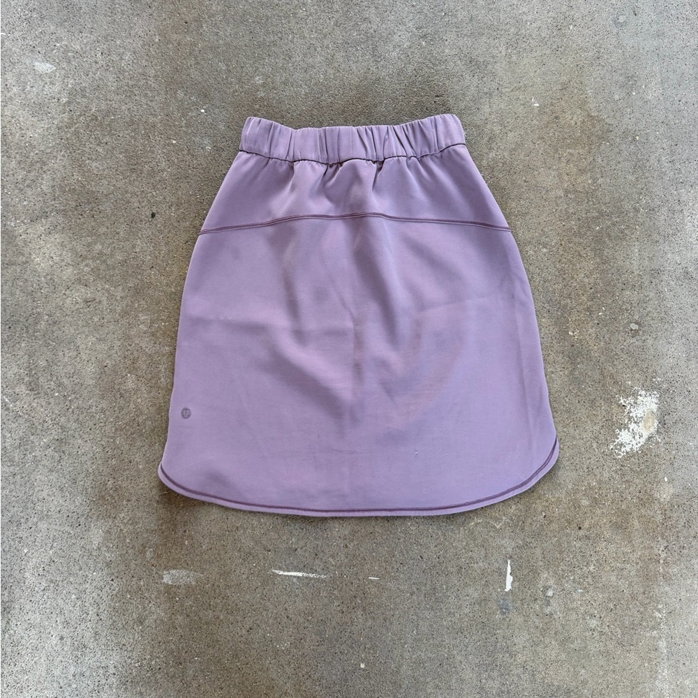 Lululemon On The Fly Skirt 21” Magnum Purple Size 4 Activewear Athleisure Golf - Picture 7 of 10